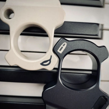 EDC Knuckle Duster – WM EDC Uncle & Chica | PEEK Tactical Finger Ring Multi Tool