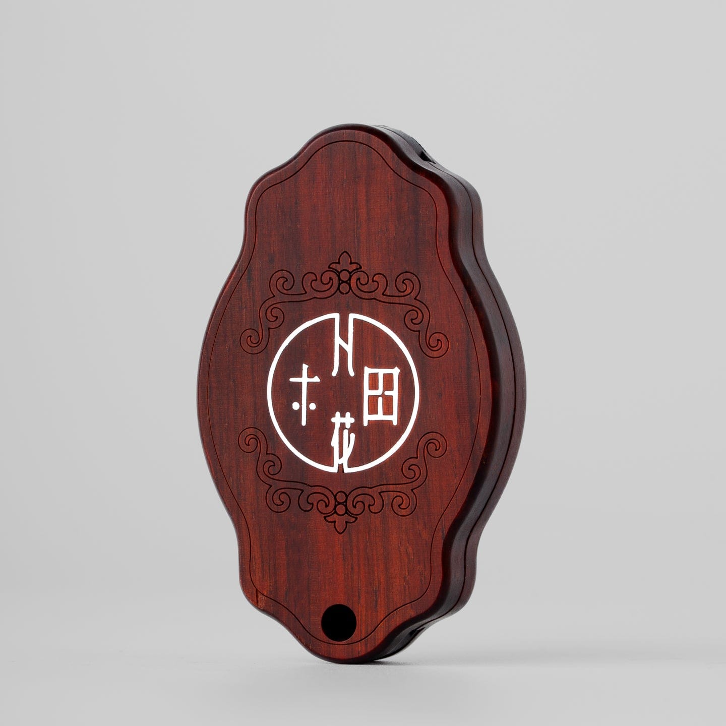 Mechanical Slider – Wood Flower | Rosewood Bloodwood Sandalwood Fidget EDC