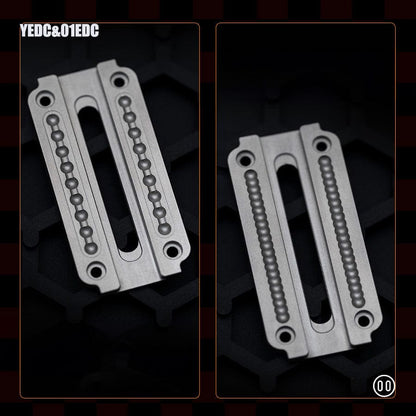 EDC Slider – YEDC x 01EDC Mechanical Pig | Zirconium Stainless Steel Luminous Coating