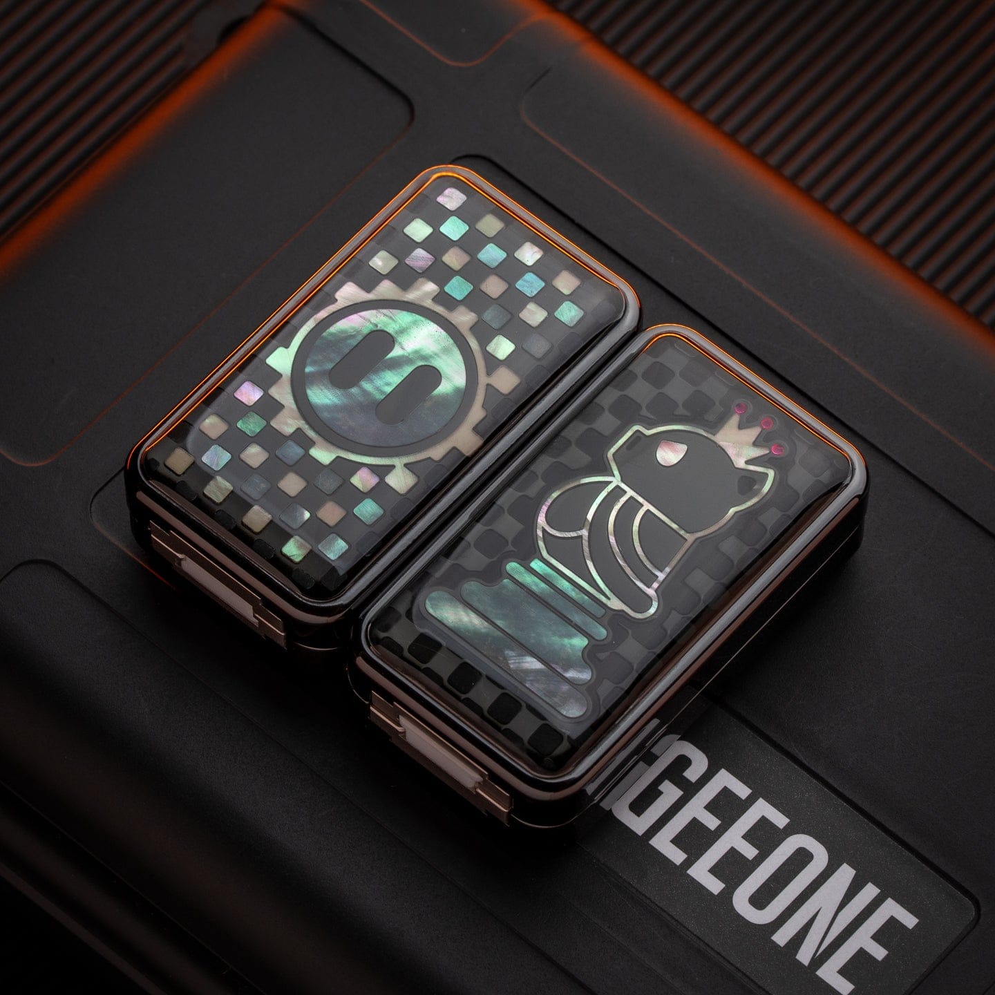 EDC Slider – YEDC x 01EDC Mechanical Pig | Zirconium Stainless Steel Luminous Coating