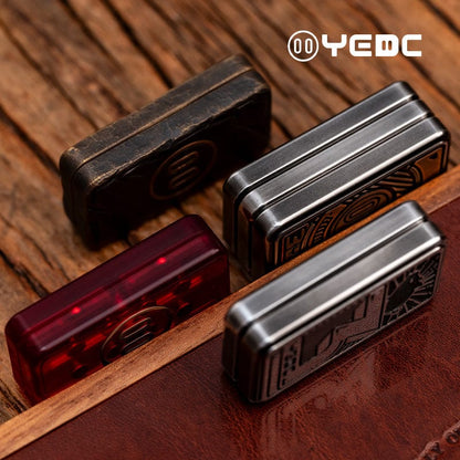 EDC Slider – YEDC Pig Nose 3 Stack Slider | Stainless Steel Gold 3rd Anniversary Edition