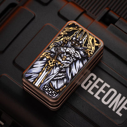 EDC Slider – YEDC Pig Nose 3 Stack Slider | Stainless Steel Gold 3rd Anniversary Edition