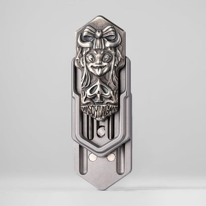 EDC Slider – YEDC Poker Lolita | Stainless Steel Titanium Zirconium Push Slider