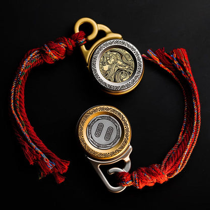 Push Slider – YEDC PanYun | Mokuti Mokume Zircuti Zirconium Brass Stainless Steel EDC