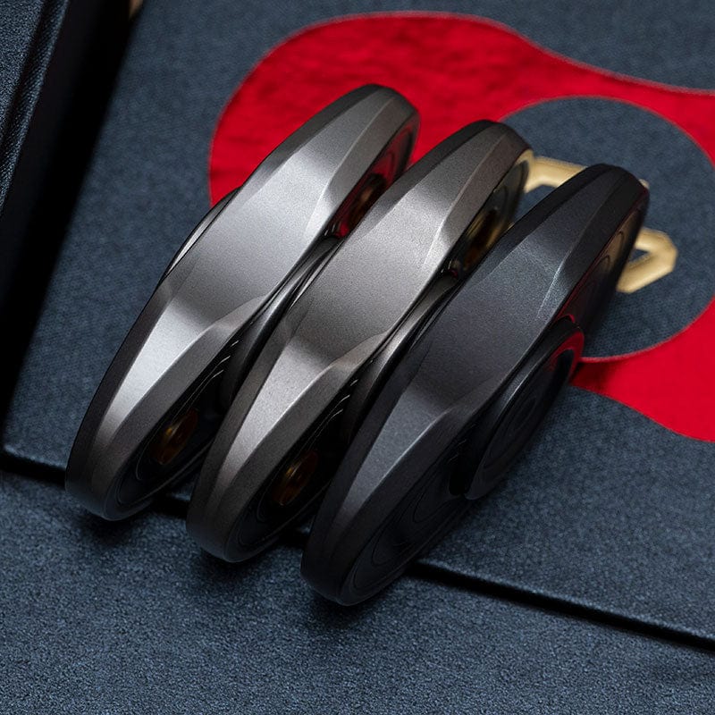 EDC Spinner – YOLO Studio Gamer 2.0 | Stainless Steel Titanium Zirconium