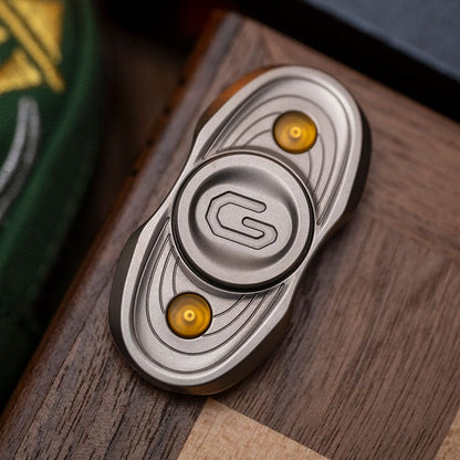EDC Spinner – YOLO Studio Gamer 2.0 | Stainless Steel Titanium Zirconium