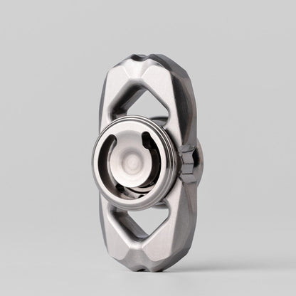 Precision Spinner – YOLO Studio Mini G | Stainless Steel Titanium Zirconium EDC Fidget Gyro
