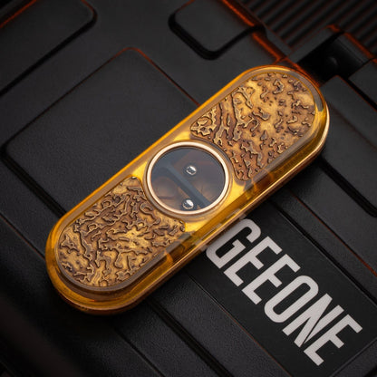 Tactile Coin – ZacLab Economy Class | PEI Brass Stainless Steel Haptic EDC Fidget Coin