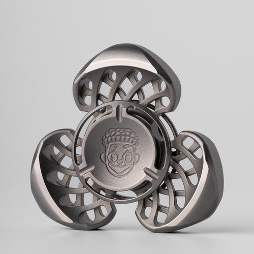 Fidget Spinner EDC – ZacLab Turbo | Titanium Zirconium Stainless Steel Spin Top
