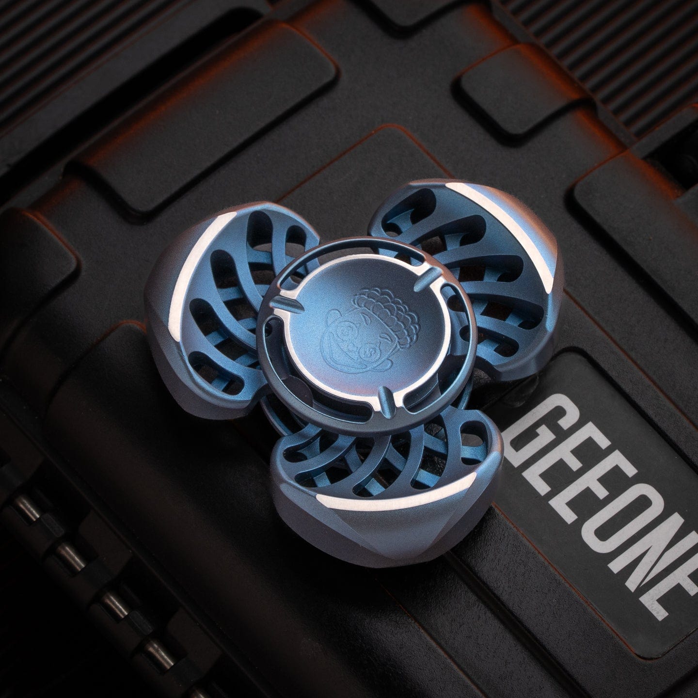 Fidget Spinner EDC – ZacLab Turbo | Titanium Zirconium Stainless Steel Spin Top
