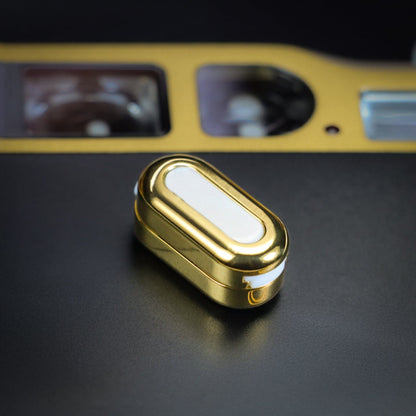 Push Slider – ZZ EDC Bean Z | Zirconium Titanium Stainless Steel PEI EDC Fidget
